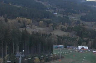 Imagen de vista previa de la cámara web Zadov - Churáňov ski resort